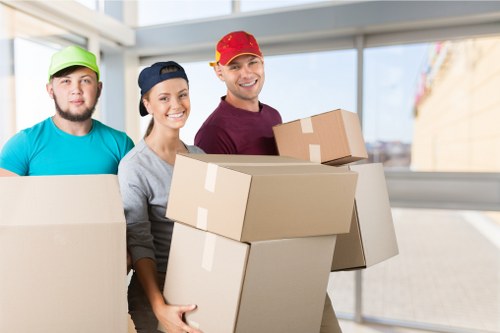 Local commercial removals service supporting a small business move