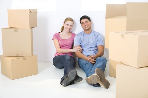 Professional packing for office equipment and files