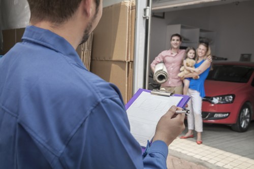 Waste removal and lawful disposal for a van service