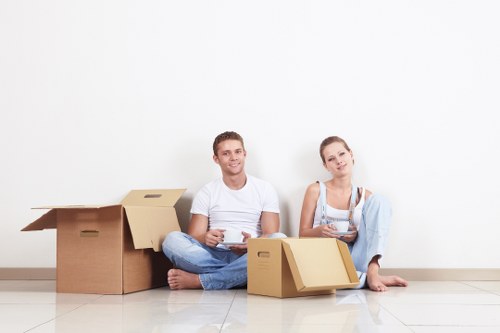 Staff preparing for a commercial move