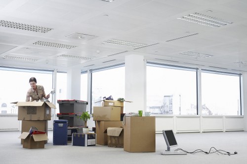 Office relocation and furniture transport in Finsbury Park
