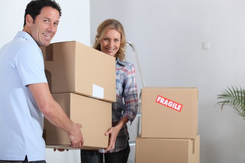 Sustainable man and van service managing recyclable items and waste separation