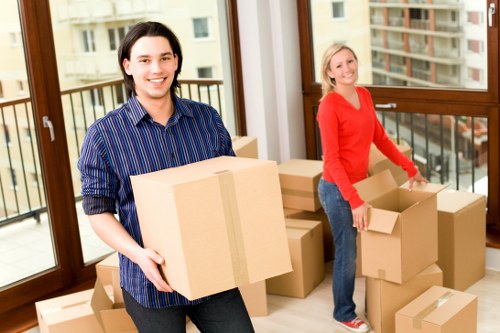 Furniture and workstation relocation for a commercial office